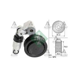 VANTİLATÖR GERGİSİ LT35 96-06 ANJ-AVR-AHD 2.5 TDİ KOMPLE