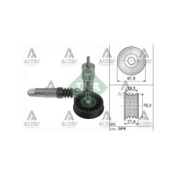 VANTİLATÖR GERGİSİ PASSAT / A4 01-05 AVF-AVB 1.9 TDİ KOMPLE