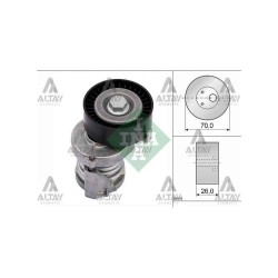 VANTİLATÖR GERGİSİ POLO / GOLF4 / BORA / CORDOBA / İBİZA / LEON / FABİA 97-08 AEE-ALM-AFH-AHW-BBY-BKY-BBZ-BCB-BUD-CGGB 1.6-1.4 16V-1.6 16V KOMPLE