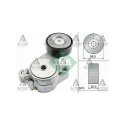 VANTİLATÖR GERGİSİ GOLF5 / JETTA / PASSAT / TİGUAN / A3 04= BLG-BMY-CAVA 1.4 TSİ KOMPLE