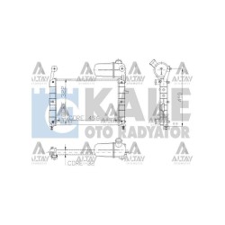 RADYATÖR SU TEMPRA 92-99 / TIPO 92-99 1.4-1.6 MEKANİK RADYATÖR SU TEMPRA 92-99 / TIPO 92-99 1.4-1.6 MEKANİK