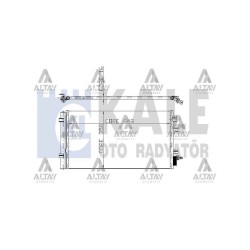 RADYATÖR KLİMA FLUENCE 09-16 / MEGANE III 08-14 / SCENIC III 09= / 1.4 16V-1.5DCI-2.0 16V