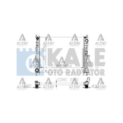 RADYATÖR SU CLIO III 05-12 / MICRA 03-10 / NOTE 06-12 / MODUS 04= /  CLIO GRANDTOUR 05-13 / 1.5 DCI A-T/ M-T MEKANİK