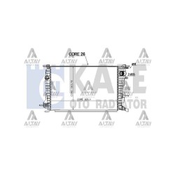 RADYATÖR SU FLUENCE 09= 1.5 DCI (AT/M-T) MEKANİK