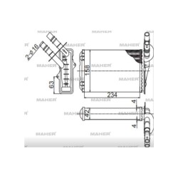 RADYATÖR KALORİFER CLIO II 98-05 / SYMBOL II 08-12 / SYMBOL I 98-08 THALIA MEKANİK RADYATÖR KALORİFER CLIO II 98-05 / SYMBOL II 08-12 / SYMBOL I 98-08 THALIA MEKANİK