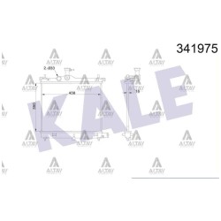 RADYATÖR SU I-10 08-13 M-T BRAZING