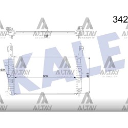 RADYATÖR SU MERIVA A 03= 1.6-1.8-1.4-1.6 (MT) BRAZING RADYATÖR SU MERIVA A 03= 1.6-1.8-1.4-1.6 (MT) BRAZING