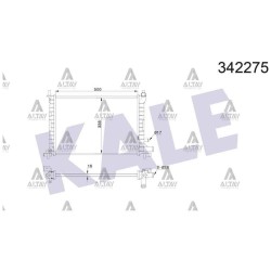 RADYATÖR SU MAZDA 121 95= 1.3 M-T BRAZING RADYATÖR SU MAZDA 121 95= 1.3 M-T BRAZING