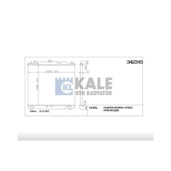 RADYATÖR SU PICKUP 06= NAVARA M-T BRAZING RADYATÖR SU PICKUP 06= NAVARA M-T BRAZING