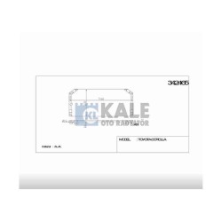 RADYATÖR KLİMA COROLLA 98-02 RADYATÖR KLİMA COROLLA 98-02