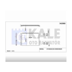 RADYATÖR KLİMA I-20 12-15 DİZEL