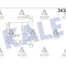 TURBO RADYATÖRÜ (INTERCOOLER) DUCATO / BOXER / JUMPER 94-02 1.9TD-2.5TDI-2.8 HDI-2.8 JTD