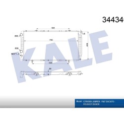 RADYATÖR SU DUCATO II 02-06 / BOXER II 02-06 / JUMPER II 02-06 / 2.0 JTD-2.3 JTD-2.5TDI-2.8 TDI-2.2 HDI M-T MEKANİK RADYATÖR SU DUCATO II 02-06 / BOXER II 02-06 / JUMPER II 02-06 / 2.0 JTD-2.3 JTD-2.5TDI-2.8 TDI-2.2 HDI M-T MEKANİK