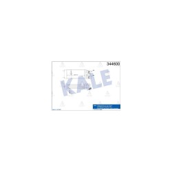 TURBO RADYATÖRÜ (INTERCOOLER) C-ELYSEE 12= / 301 12= / 207 06-12 / C3 II 09-16 1.6 HDI