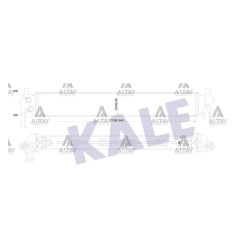 TURBO RADYATÖRÜ (INTERCOOLER) POLO / FABIA / IBIZA 10= CBZC-CJZC-CBZB-CUSA-CYZB-CUSB-CUTA 1.2 TSI-1.4 TDI BRAZING