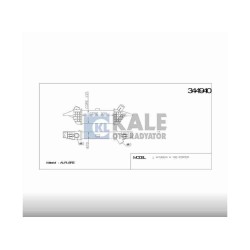 TURBO RADYATÖRÜ (INTERCOOLER) H-100 KAMYONET 05-10