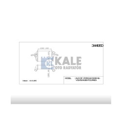 TURBO RADYATÖRÜ (INTERCOOLER) ACCENT 11-14 BLUE / I-20 12-14 / I-30-RIO-CEED 12= / ELANTRA 14-16 DİZEL