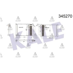 RADYATÖR SU MICRA 03-10 / 1.0-1.2-1.4 (KLİMA İLE BİRLİKTE MODÜL) M-T