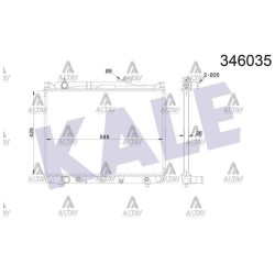 RADYATÖR SU GRAND VITARA 01-03 BRAZING RADYATÖR SU GRAND VITARA 01-03 BRAZING
