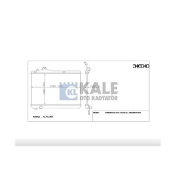 RADYATÖR SU GRAND VITARA 05-15 1.9 DDIS M-T BRAZING
