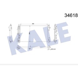 RADYATÖR SU INSIGNIA 08= / 2.0 T A-T BRAZING