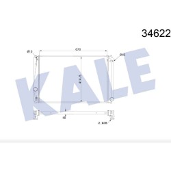 RADYATÖR SU RAV-4 06-15 2.0 BENZİNLİ M-T BRAZING