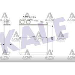 RADYATÖR KALORİFER CLIO III / MODUS / MICRA III / NOTE 05= RADYATÖR KALORİFER CLIO III / MODUS / MICRA III / NOTE 05=