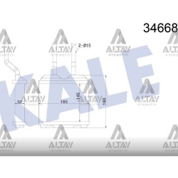 RADYATÖR KALORİFER COMBO B 94-01 / CORSA B 93-00 RADYATÖR KALORİFER COMBO B 94-01 / CORSA B 93-00
