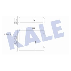 RADYATÖR KALORİFER VECTRA B 95-03 MEKANİK RADYATÖR KALORİFER VECTRA B 95-03 MEKANİK