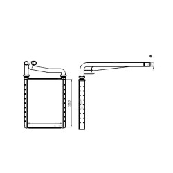RADYATÖR KALORİFER COROLLA 02-07 VVTI BRAZING RADYATÖR KALORİFER COROLLA 02-07 VVTI BRAZING