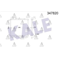 RADYATÖR SU ATOS 98-02 M-T BRAZING RADYATÖR SU ATOS 98-02 M-T BRAZING