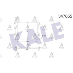RADYATÖR SU PICANTO 11= 1.0 / 1.2 M-T BRAZING