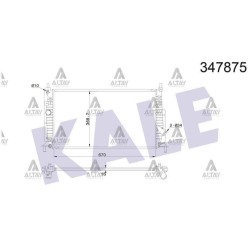 RADYATÖR SU MAZDA 3 09-14 (AT/M-T) BRAZING RADYATÖR SU MAZDA 3 09-14 (AT/M-T) BRAZING