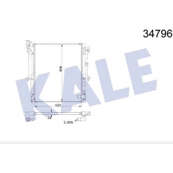 RADYATÖR SU L-200 06-15 26mm M-T BRAZING RADYATÖR SU L-200 06-15 26mm M-T BRAZING