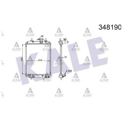 RADYATÖR SU SIRION 05= 16mm A-T BRAZING RADYATÖR SU SIRION 05= 16mm A-T BRAZING