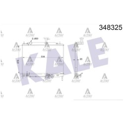 RADYATÖR SU ACCENT 06-11 ERA DİZEL A-T BRAZING RADYATÖR SU ACCENT 06-11 ERA DİZEL A-T BRAZING