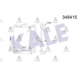 RADYATÖR SU SWIFT 90-01 1.0 / 1.3 16mm M-T BRAZING RADYATÖR SU SWIFT 90-01 1.0 / 1.3 16mm M-T BRAZING