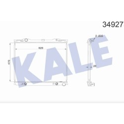 RADYATÖR SU SORENTO 03-06 26mm A-T BRAZING RADYATÖR SU SORENTO 03-06 26mm A-T BRAZING