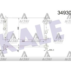 RADYATÖR SU CRUZE 11-14 / ASTRA J 09-16 / 1.6 (AT) BRAZING RADYATÖR SU CRUZE 11-14 / ASTRA J 09-16 / 1.6 (AT) BRAZING