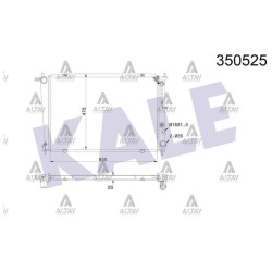 RADYATÖR SU STAREX 02-08 26mm A-T BRAZING RADYATÖR SU STAREX 02-08 26mm A-T BRAZING