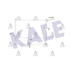 RADYATÖR KLİMA ACCORD 98-02 RADYATÖR KLİMA ACCORD 98-02