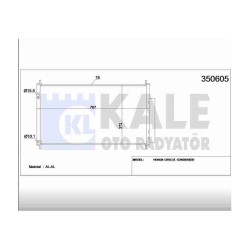 RADYATÖR KLIMA CIVIC 12-16 H.B RADYATÖR KLIMA CIVIC 12-16 H.B