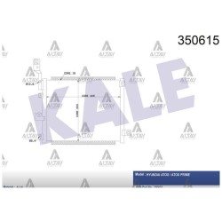 RADYATÖR KLİMA ATOS 06-09 RADYATÖR KLİMA ATOS 06-09