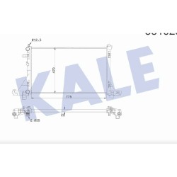 RADYATÖR SU MASTER III 10= / 2.3 DCI M-T MEKANİK RADYATÖR SU MASTER III 10= / 2.3 DCI M-T MEKANİK
