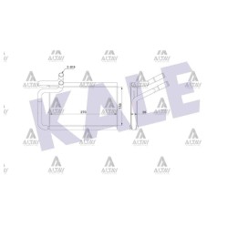 RADYATÖR KALORİFER H-1 08-11 BRAZING