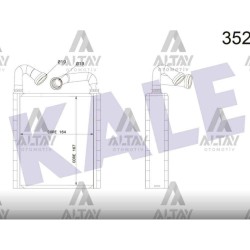 RADYATÖR KALORİFER CRAFTER / TİGUAN / GOLF7 / A3 / PASSAT 13= DENSO SİSTEM BRAZING RADYATÖR KALORİFER CRAFTER / TİGUAN / GOLF7 / A3 / PASSAT 13= DENSO SİSTEM BRAZING