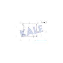 RADYATÖR SU A4 / A5 / Q5 08= CABA-CABB-CABB-CDHB-CJEB-CDNB-CAGA 1.8-2.0 TFSI-2.0 TDI A-T BRAZING