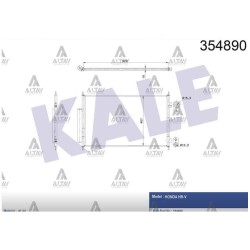 RADYATÖR KLİMA HRV 16= 1.5 1.6 İ-D-TEC