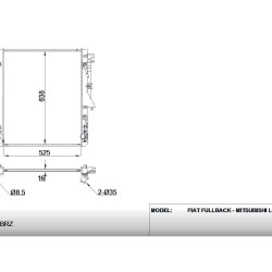 RADYATÖR SU L-200 15= FULLBACK 16mm A-T EURO-6 BRAZING RADYATÖR SU L-200 15= FULLBACK 16mm A-T EURO-6 BRAZING