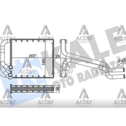 RADYATÖR KALORİFER ELANTRA 11-16 RADYATÖR KALORİFER ELANTRA 11-16